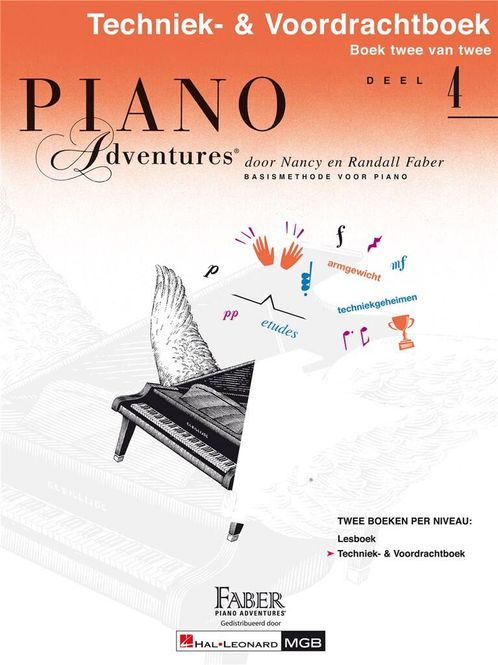 Hovedbilde Piano Adventures Techniek- & Voordrachtboek Deel ...
