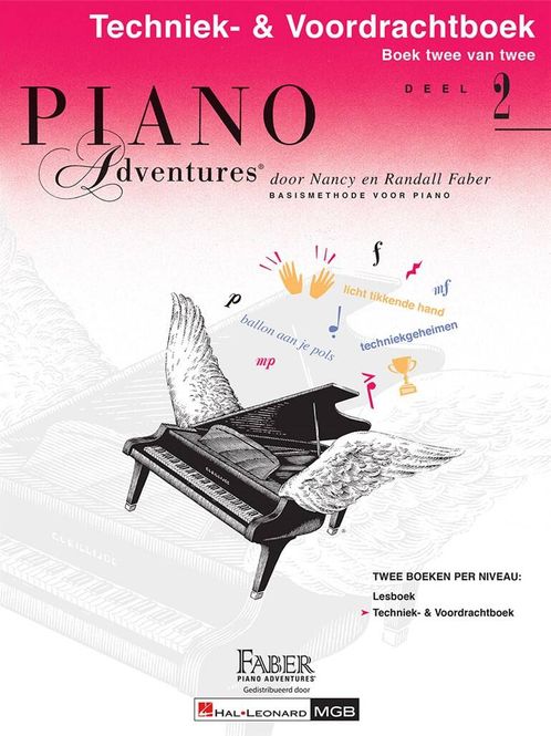 Hovedbilde Piano Adventures Techniek- & Voordrachtboek Deel 2