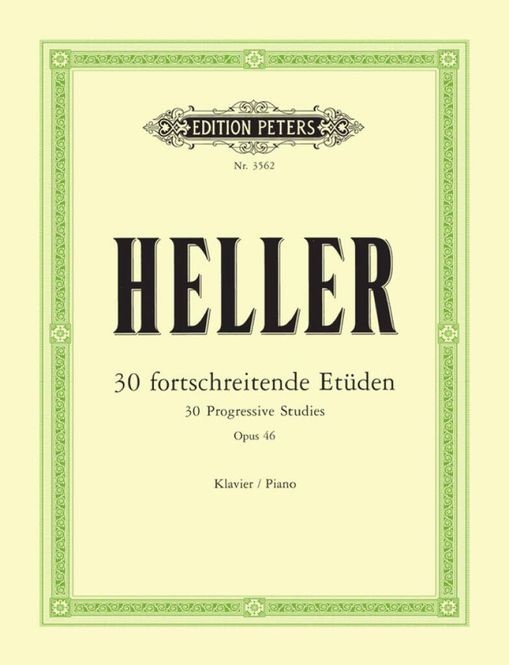 Hovedbilde Stephen Heller - 30 Progressive Studies Op. 46