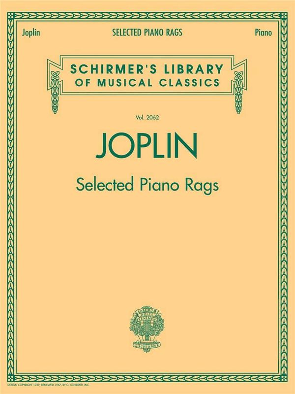 Scott Joplin - Selected Piano Rags