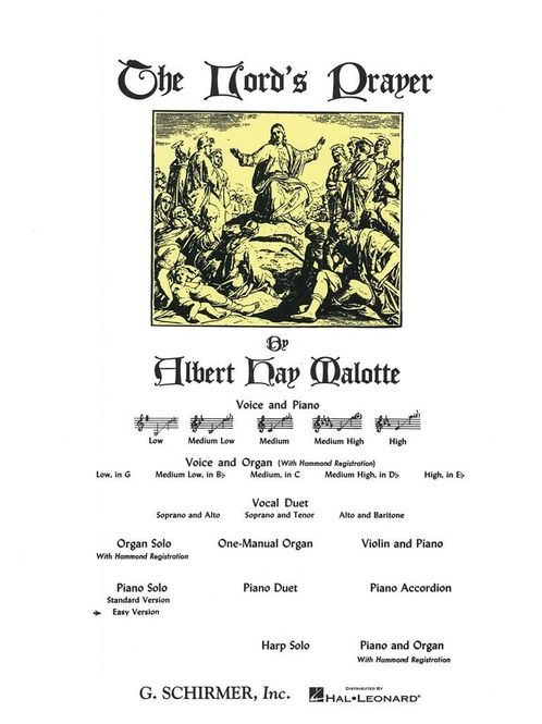Hovedbilde Albert Hay Malotte - Lord's Prayer