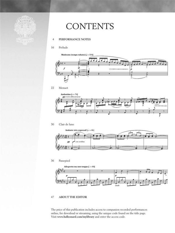 Claude Debussy - Debussy - Suite bergamasque
