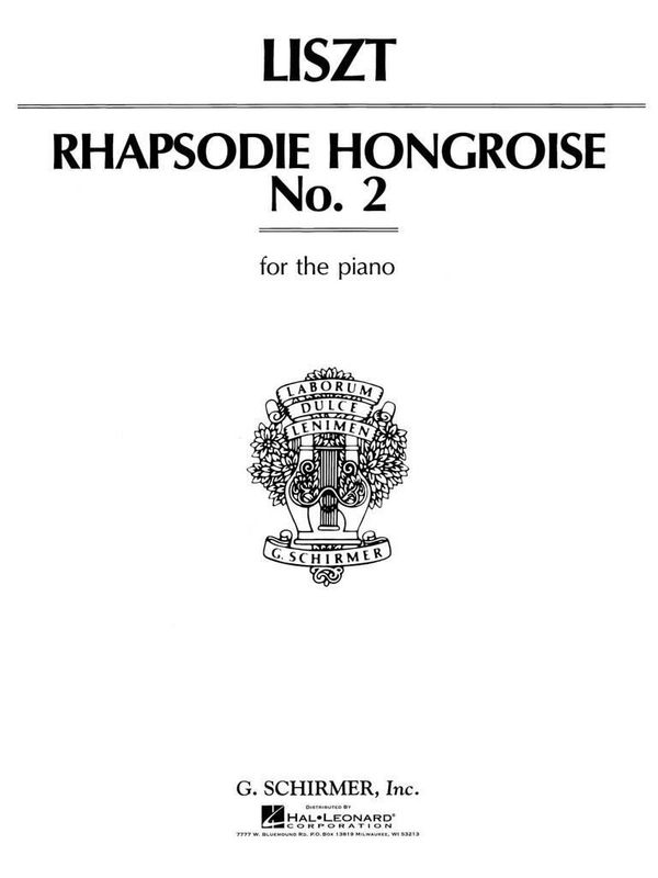 Franz Liszt - Hungarian Rhapsody No.2