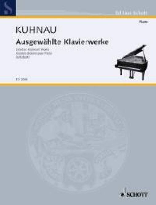 Hovedbilde Johann Kuhnau - Ausgewahlte Klavierwerke