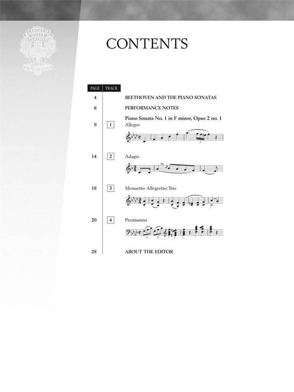 Ludwig van Beethoven - Piano Sonata No.1 In F Minor Op.2 No.1