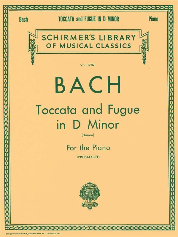 Johann Sebastian Bach - Toccata and Fugue in D Minor (Dorian) BW