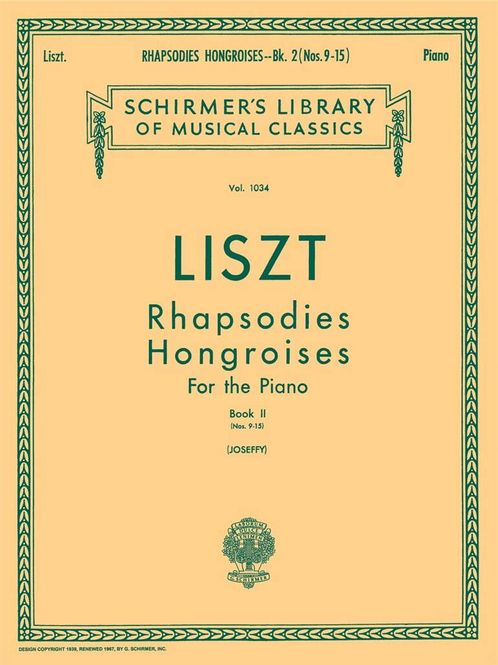 Hovedbilde Franz Liszt - Rhapsodies Hongroises - Book 2: ...