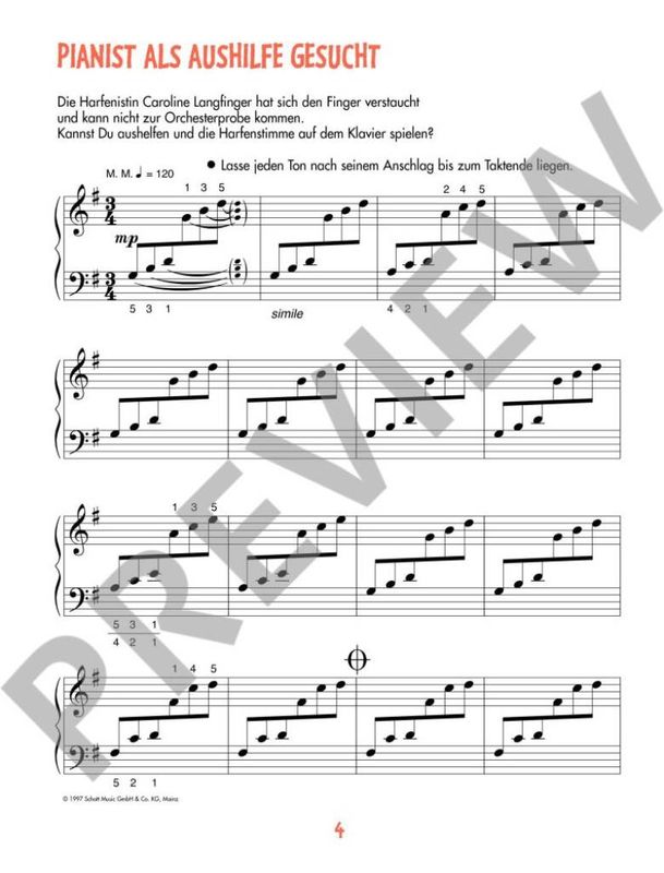Hans-Günter Heumann - Piano Kids 3 Aktionsbuch