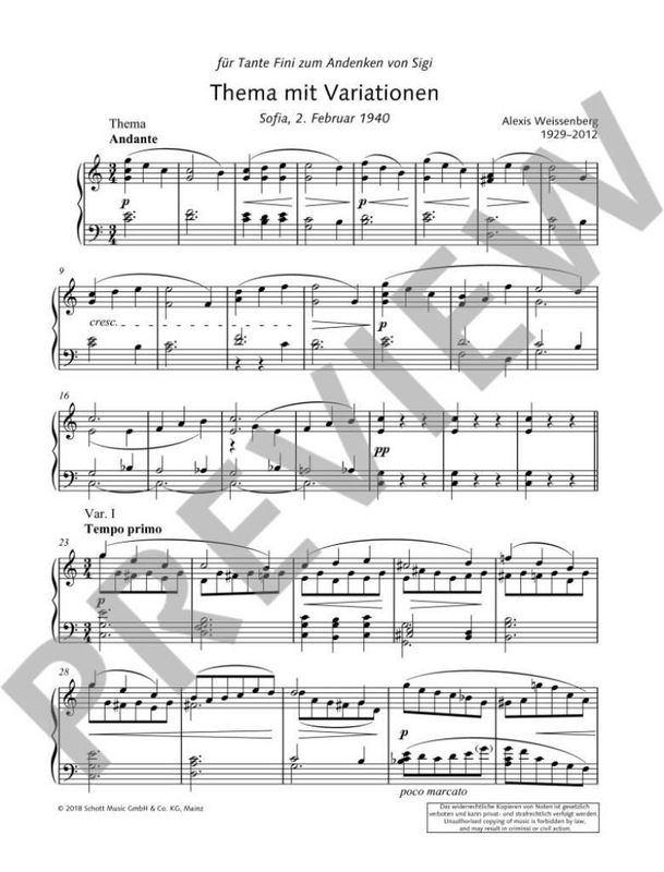 Alexis Weissenberg - Piano Works