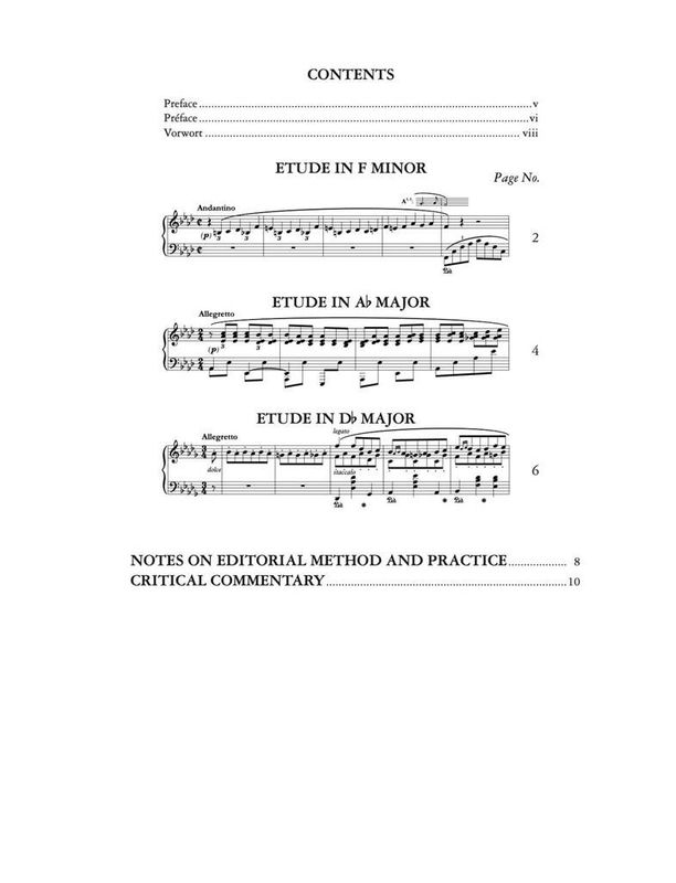 Frédéric Chopin - Trois Nouvelles Etudes