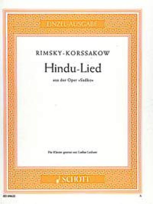 Nikolai Rimsky-Korsakov - Sadko Hindulied