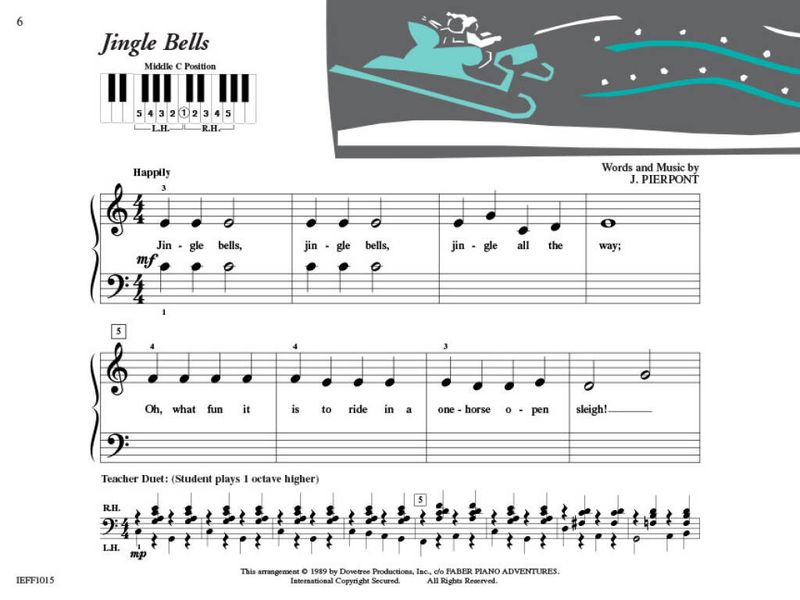 Piano Adventures: Christmas -  Level 1