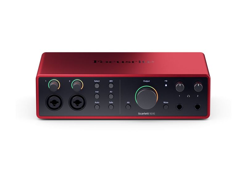 Focusrite Scarlett 16i16 4th Gen | USB-lydkort, 16 inn/16 ut