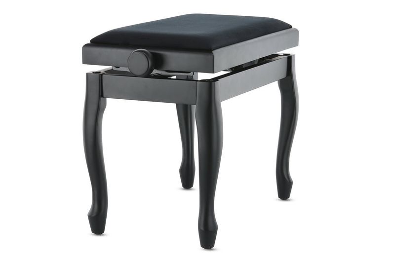 GEWA Piano bench Deluxe Classic Black matt