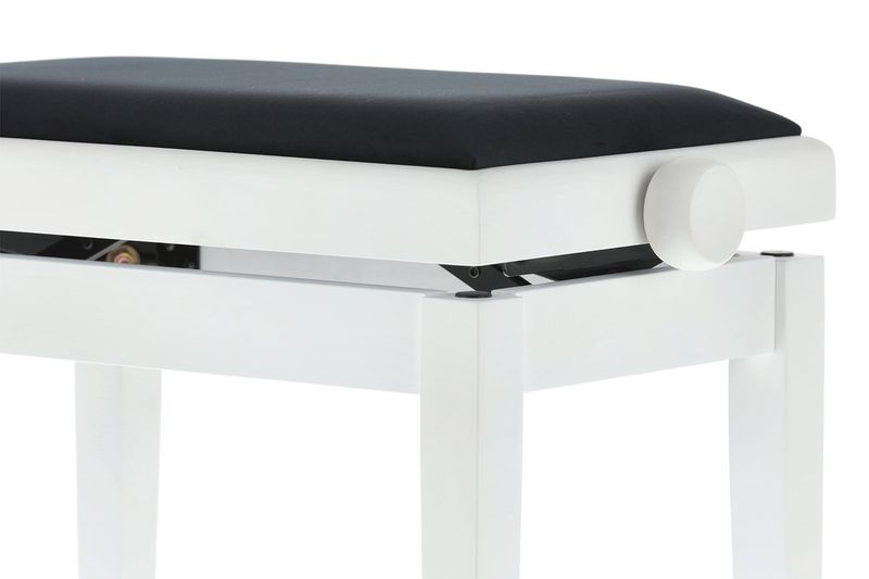 GEWA Piano bench Deluxe White matt