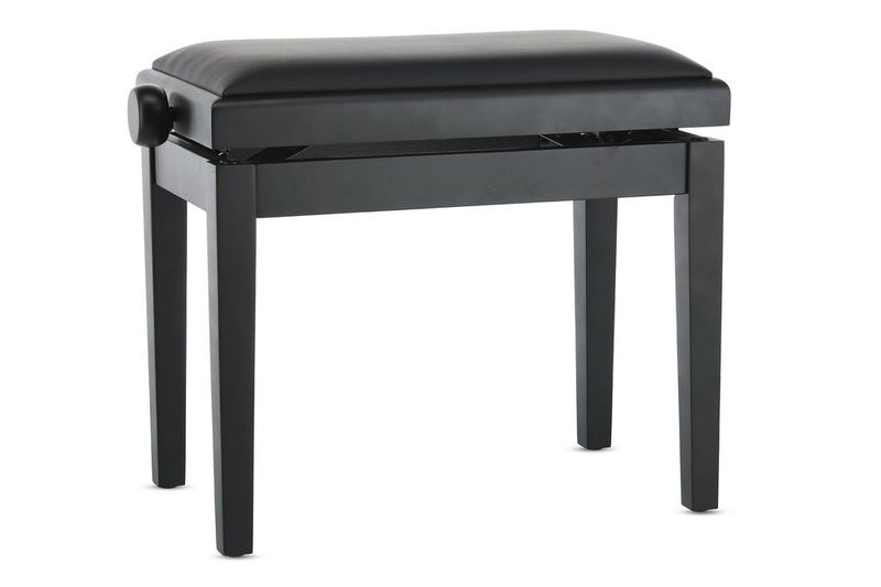 GEWA Piano bench Deluxe Vinyl Black matt