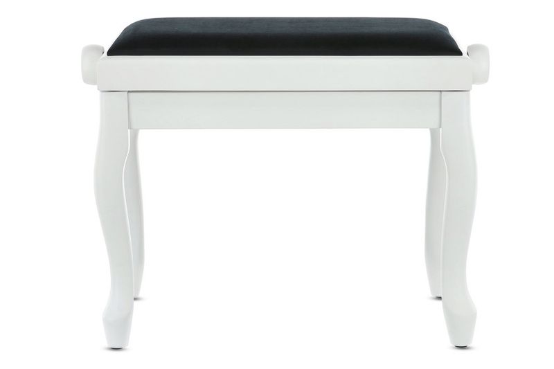 GEWA Piano bench Deluxe Classic White matt