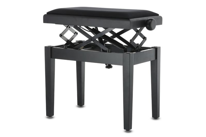 GEWA Piano bench Deluxe Autolift Black matt
