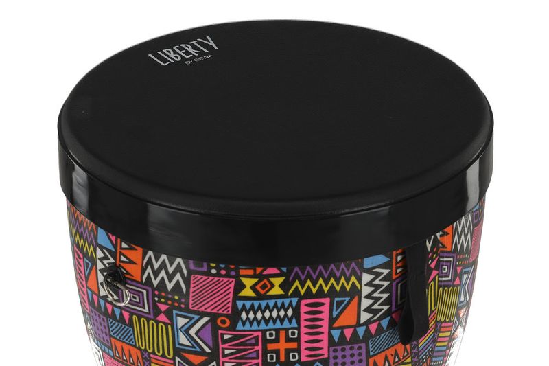 GEWA Djembé Liberty Series Nestable Crazy Neon