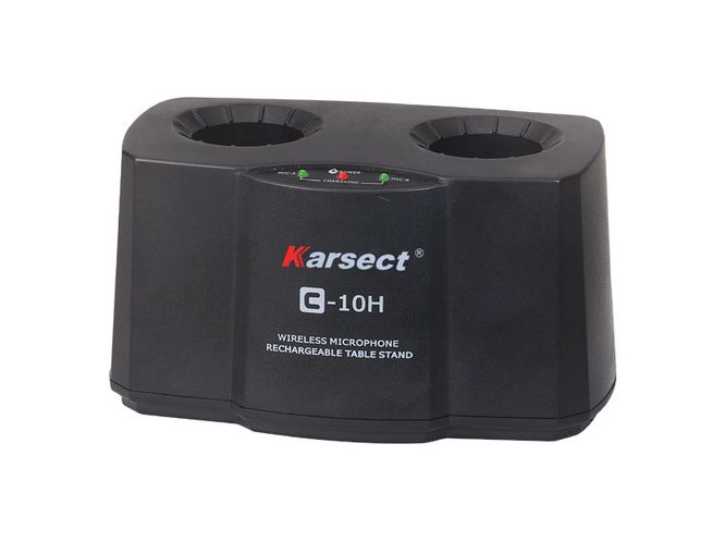 Hovedbilde Karsect C-10H lader for 2 stk. håndholdte ...