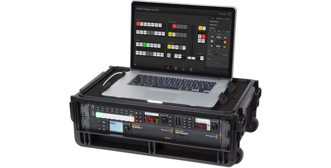 Hovedbilde SKB Cases 1SKB-iSF2U Studio Flyer 2U rack Case