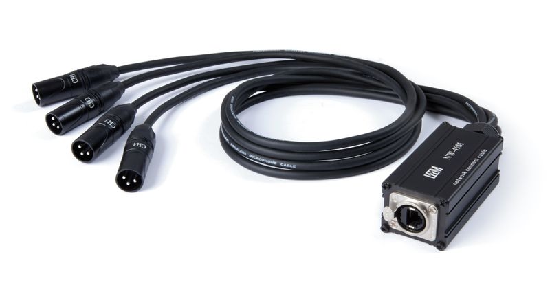 LEEM NW-45M Multi network cable. XLR male to RJ45