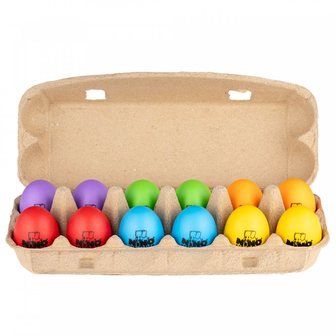 Hovedbilde Nino NINOSET19 Egg Shaker Set Soft, 12 pcs