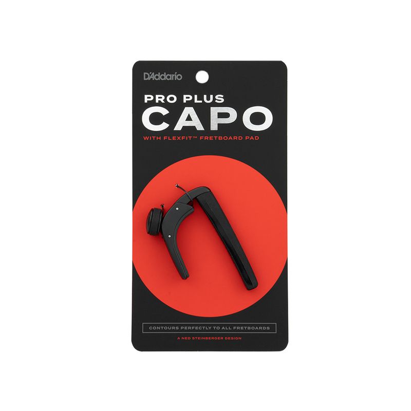 D'Addario PW-CP-19 NS Capo Pro Plus Black