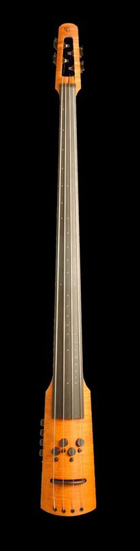 NS Design CR4M-DB-AS NS Electric Upright Bass, Amber Stained