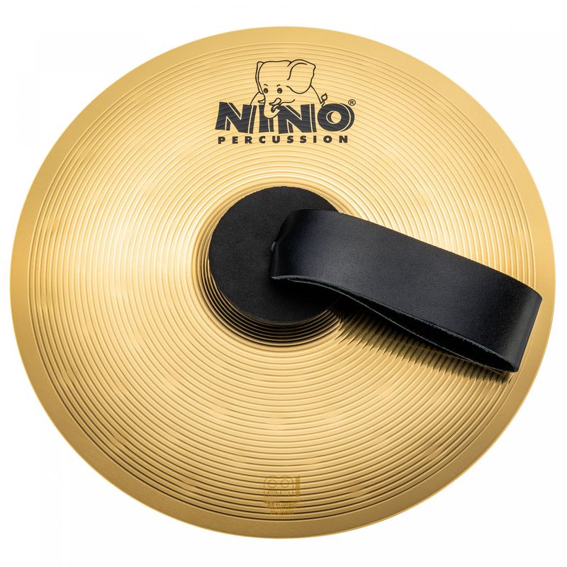 Nino NINO-BR305 Marsch cymbal, Brass 12''/ 30 cm