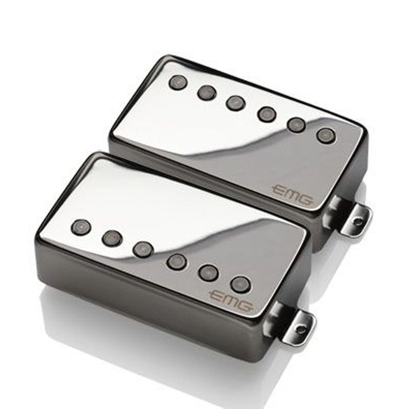 Emg 57/66-SET-C Pickup set Humbucker aktiv Chrome