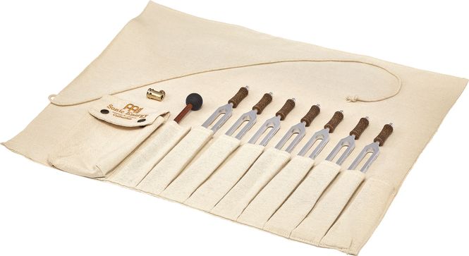  Meinl TTF-SET-CHA-R Therapy Tuning Fork Rollup ...