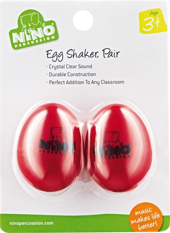 Nino NINO540R-2 Ägg-shaker (2), Red