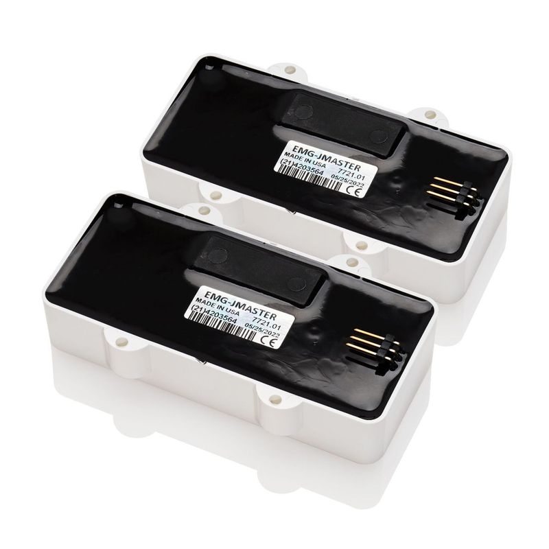 Emg JMASTER SET WHITE JMASTER Pickup Set, White
