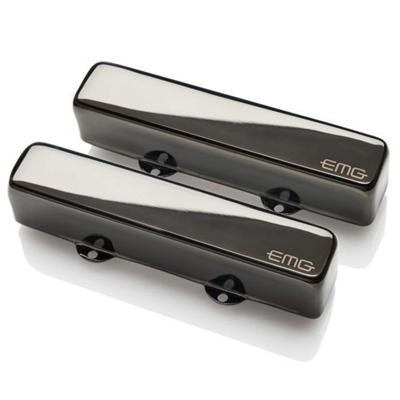 Emg RT-SET-BKC Pickup Bas Aktiv 'Rip Tide Set' Black Chrome