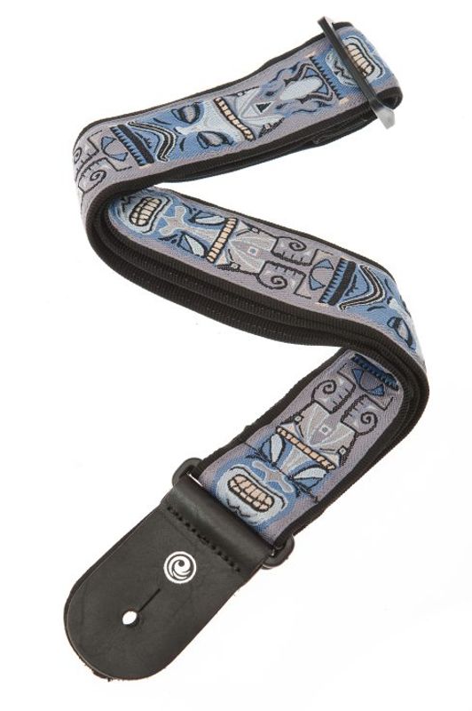 D'Addario 50A05 Axelband World Tour 50 mm Woven-Tiki