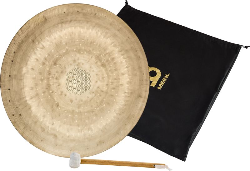 Meinl WGFOL12 12'' Wind Gong, incl. Beater, Flower Of Life