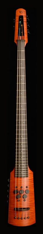 NS Design CR5-OB-AS (E-C) NS CR Upright Omni-Bass 5-str, E-C,Amber Stained