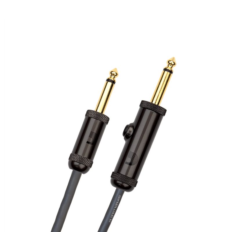 D'Addario PW-AG-10 PW Instrumentkabel Custom 3m. med switch