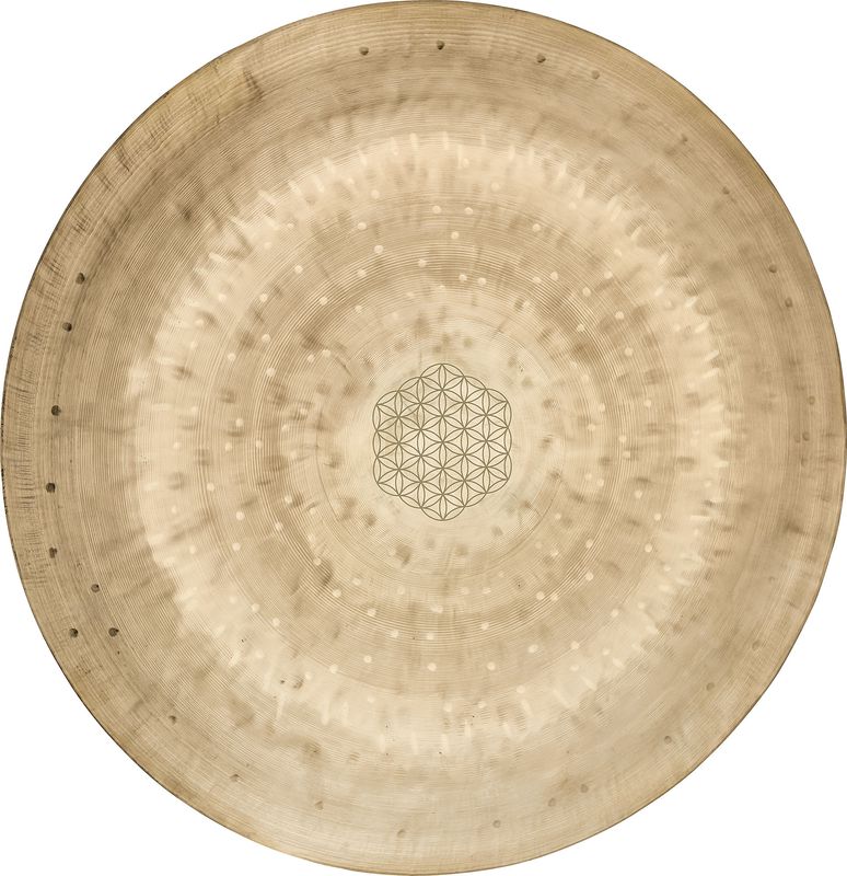 Meinl WGFOL12 12'' Wind Gong, incl. Beater, Flower Of Life