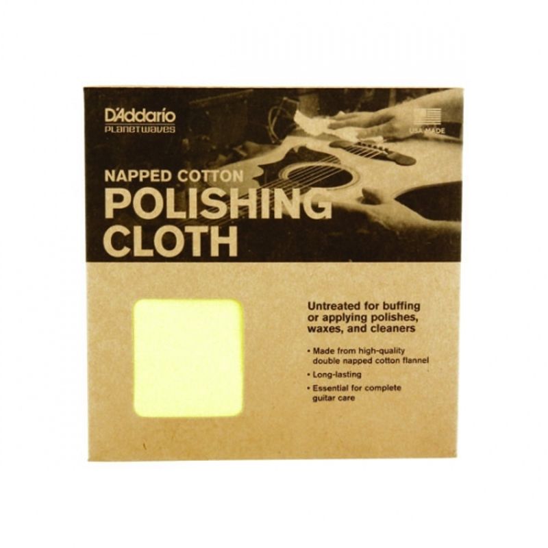 D'Addario PWPC2 Polish Cloth (Un-treated)