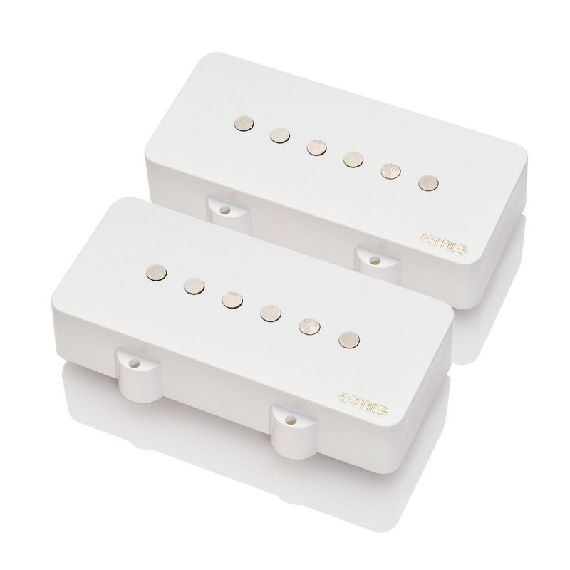 Emg JMASTER SET WHITE JMASTER Pickup Set, White