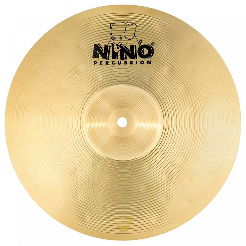 Nino NINO-BR305 Marsch cymbal, Brass 12''/ 30 cm