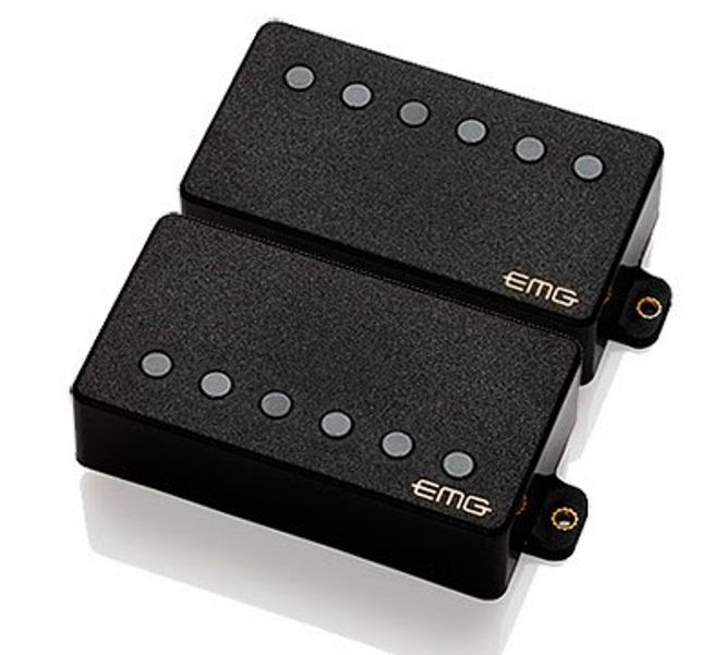 Hovedbilde Emg 57/66-SET-BK Pickup set Humbucker aktiv Black