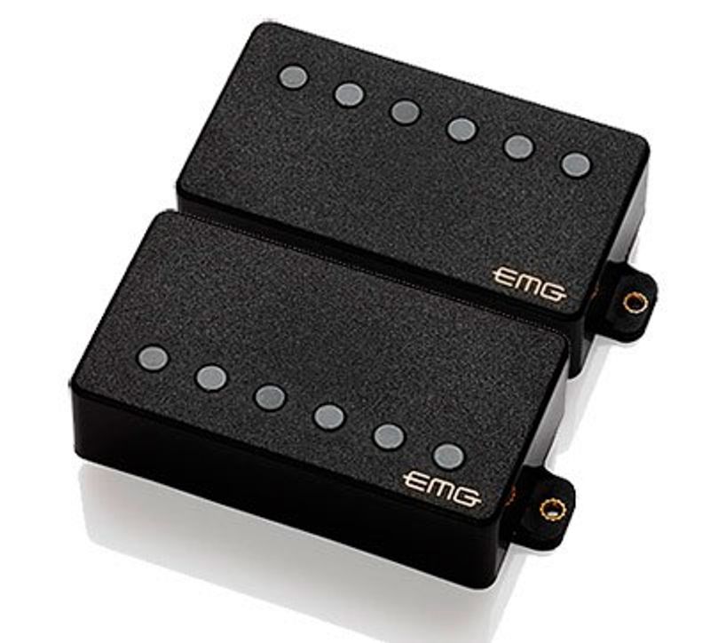 Emg 57/66-SET-BK Pickup set Humbucker aktiv Black