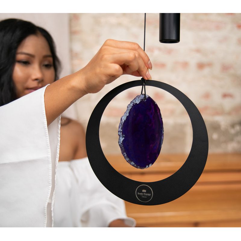 Meinl MCDT50ABK Purple Agate Meditation Chime 50