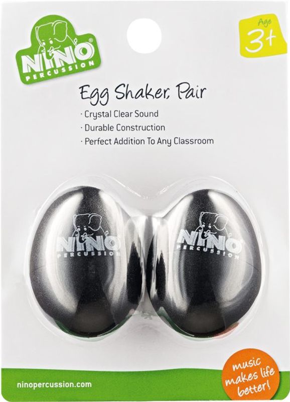 Nino NINO540BK-2 Ägg-shaker (2), Black