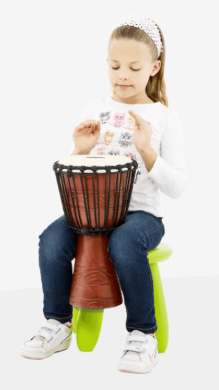 Nino NINO-ADJ2-S African Djembe 8'' Small, Water Series