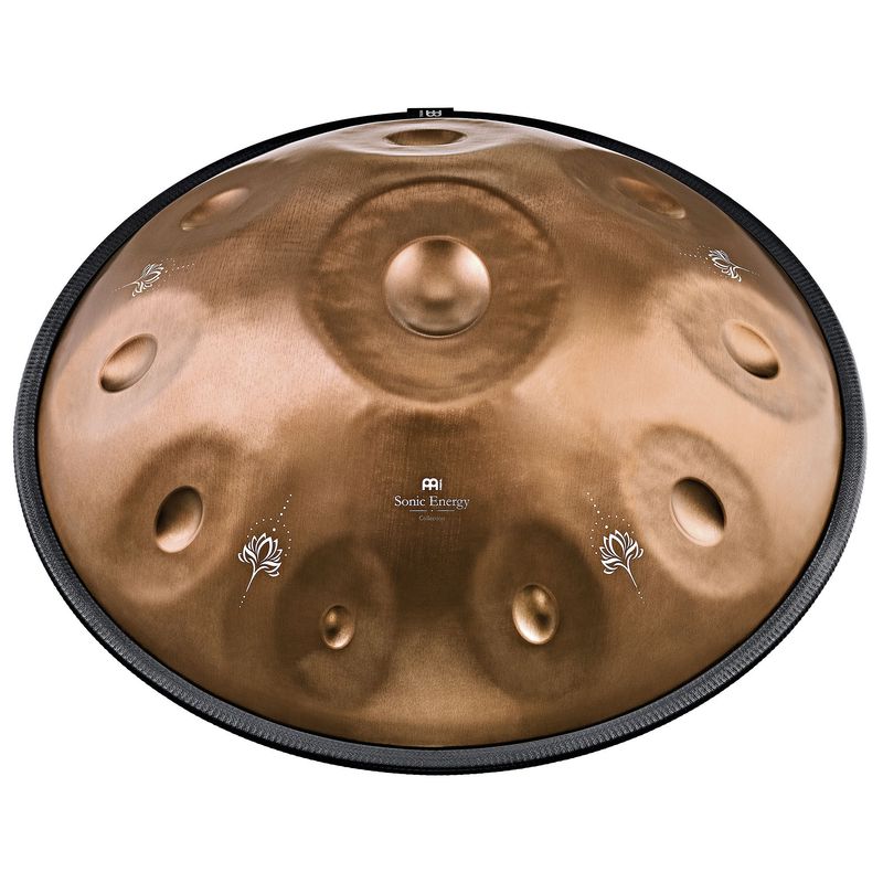 Meinl HPSTL102CU Sensory Handpan, Stainless, Vintage Copper, E LA Sirena, 10 notes