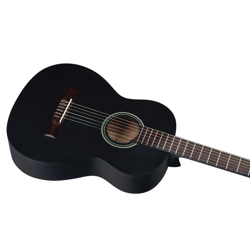 Ortega RST5M-3/4BK Klassisk gitar 3/4 Size, Satin Black finish